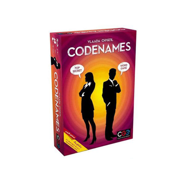 بازی فکری رومیزی کارتی مدل کدنیمز کلمات CodeNames