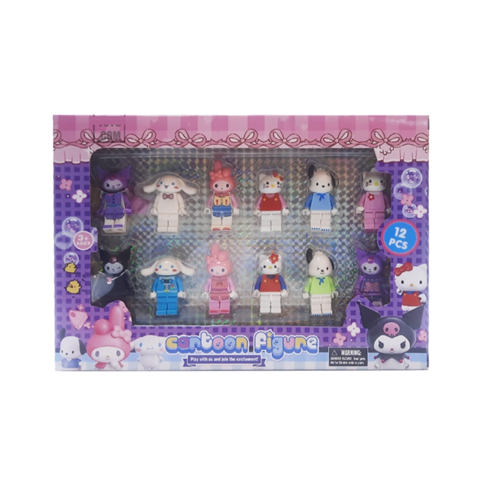 مینی فیگور لگو 12 عددی مدل شخصیت های کرومی