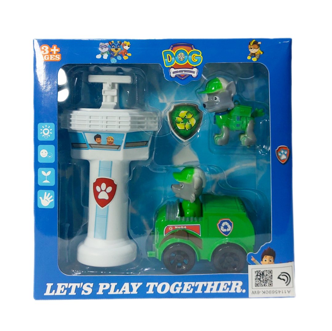 فیگور سگ های نگهبان فرودگاهی رنگ سبز