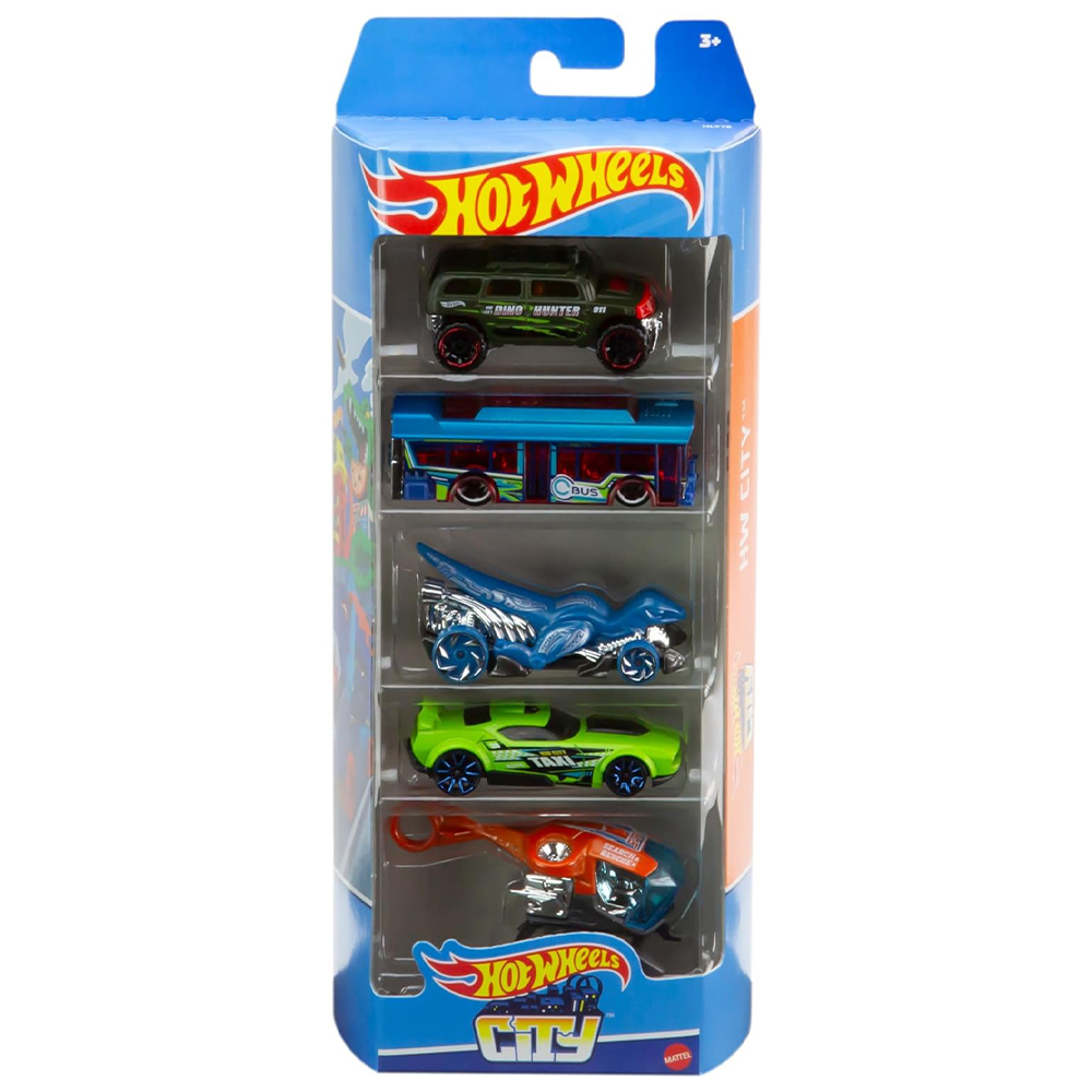 ست ماشین فلزی 5 عددی برند HOT WHEEL
