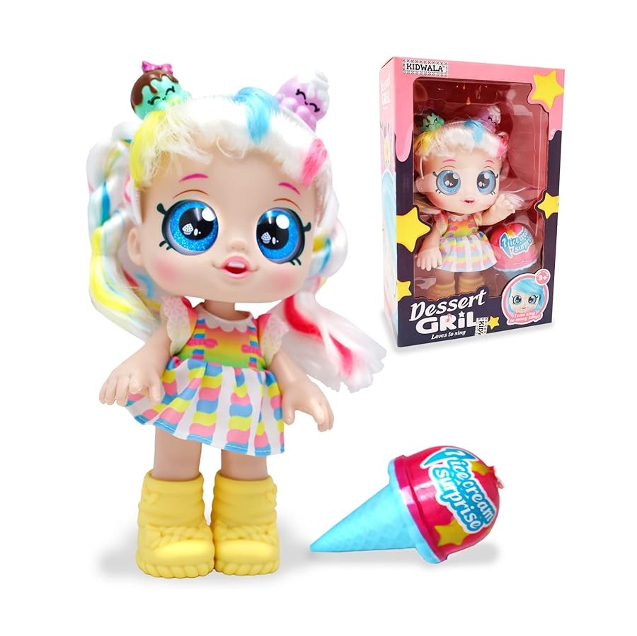 عروسک چشم درشت dessert girl