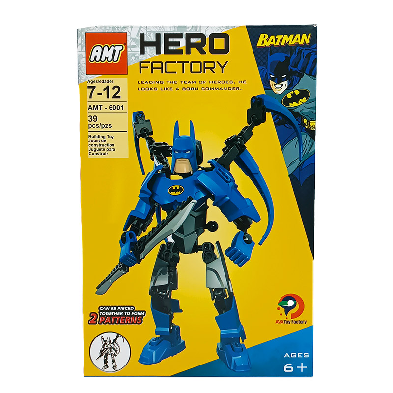 بازی ساختنی لگو HERO شخصیت برند AMT کد 6001