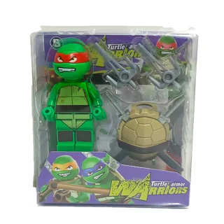 بازی ساختنی لگو فیگور لاک پشت نینجا برند TURTLE AMOR