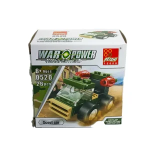 بازی ساختنی لگو ارتشی 4 مدل برند War Power