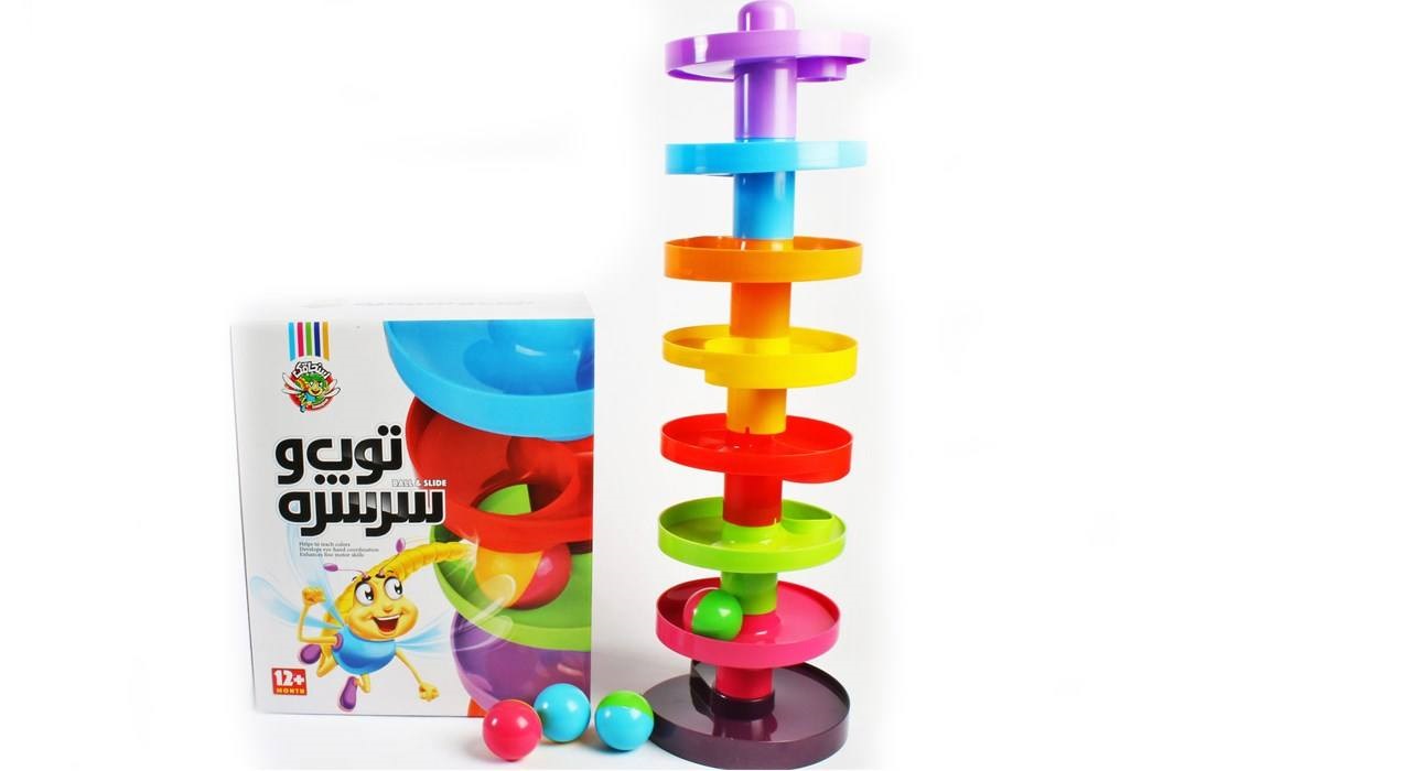 توپ و سرسره 8 طبقه
