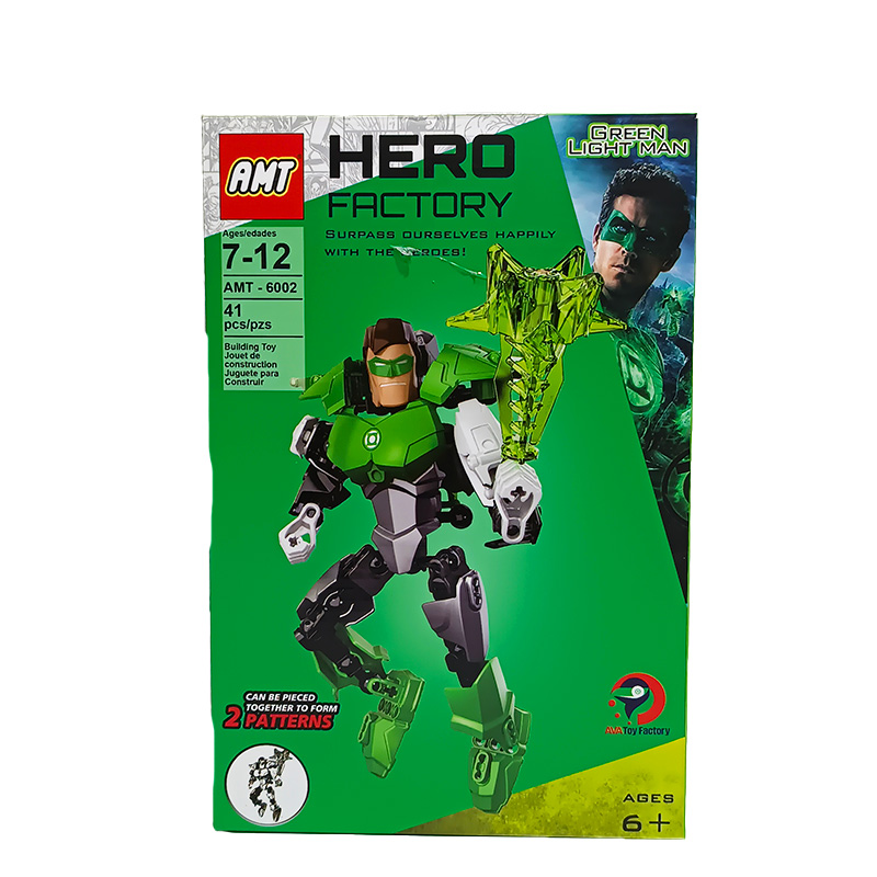 بازی ساختنی لگو HERO شخصیت برند AMT کد 6002