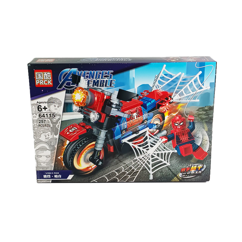بازی ساختنی لگو موتوری شخصیت اسپایدرمن Spiderman