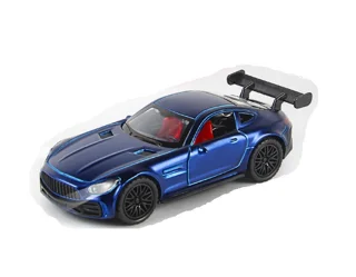 ماشین فلزی مرسدس بنز gt r آبی