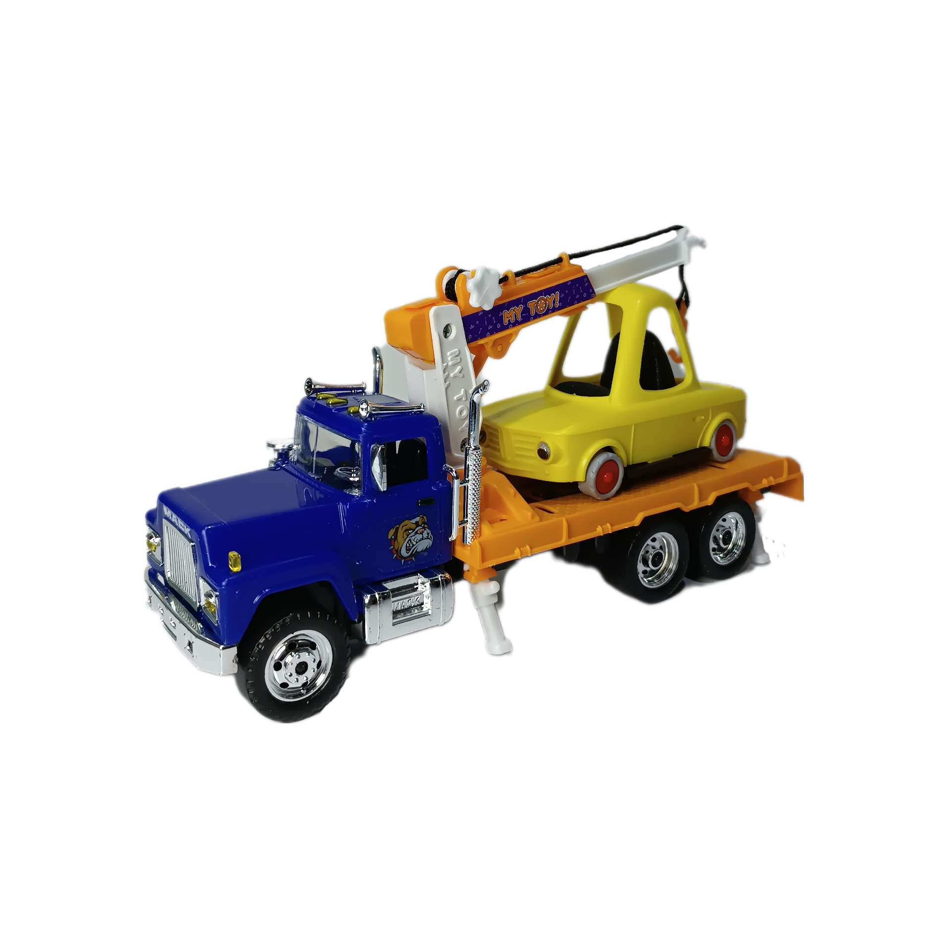 ماشین بازی قدرتی جرثقیل ماک خودرو بر وکیوم برند My toy
