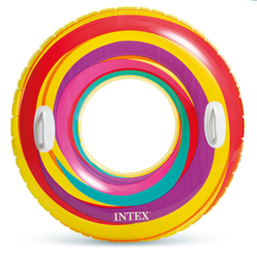 حلقه شنا دسته دار اینتکس (intex) قطر 91 سانتی کد 59256