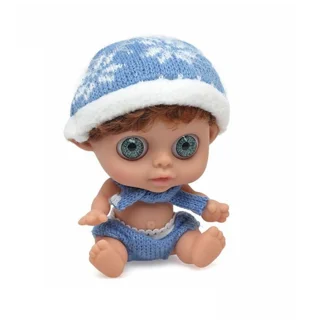 عروسک چشم درشت زمستونی baby so lovely
