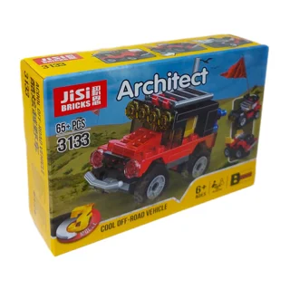 لگو ماشین architect(معمار) 3مدل برند jisi کد 3133
