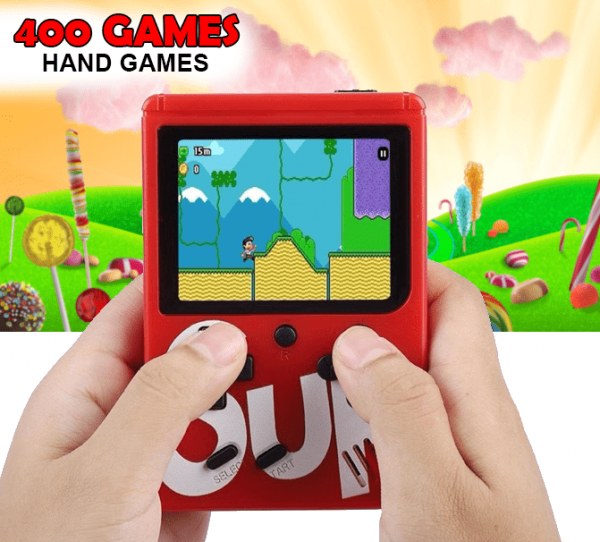 اتاری دستی کنسول بازی قابل حمل اصلی ساپ گیم باکس مدل پلاس Sup Game Box Plus 400