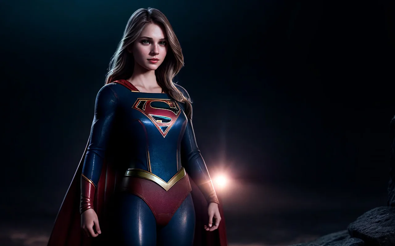 داستان دختر قهرمان (super girl)